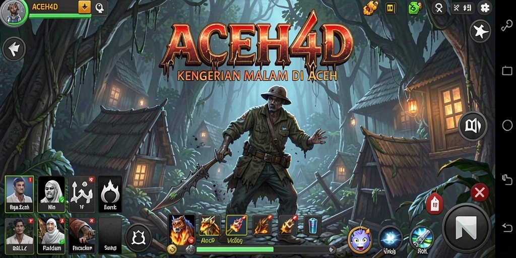 Gameplay ACEH4D yang menyeramkan dengan suasana mencekam.