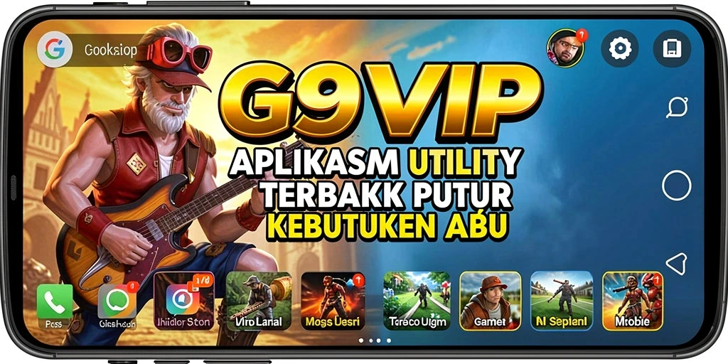 Tampilan intuitif G9VIP yang memudahkan pengguna dalam merencanakan aktivitas.