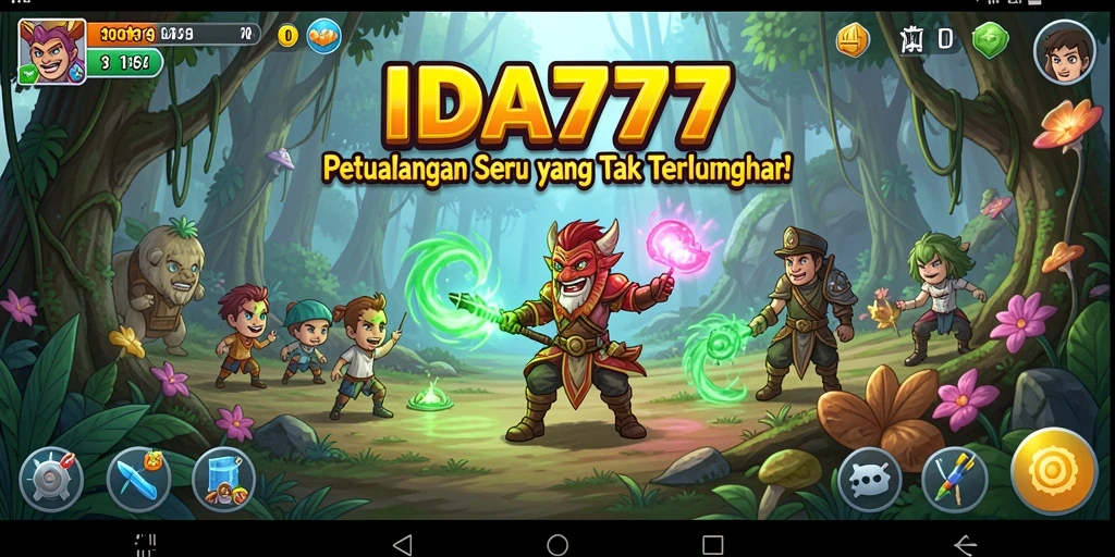 Tampilan gameplay yang menakjubkan dari IDA777 dalam petualangan seru.