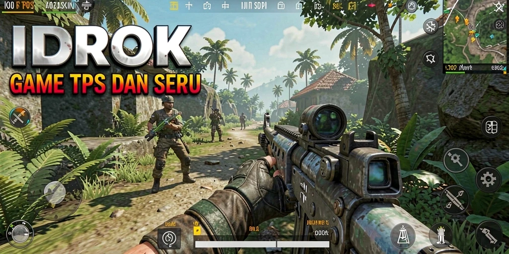 Screenshot gameplay IDROK menampilkan aksi seru dan grafis menawan.