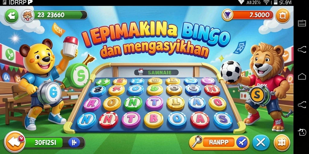 Screenshot gameplay Bingo yang menarik dan mengasyikkan.