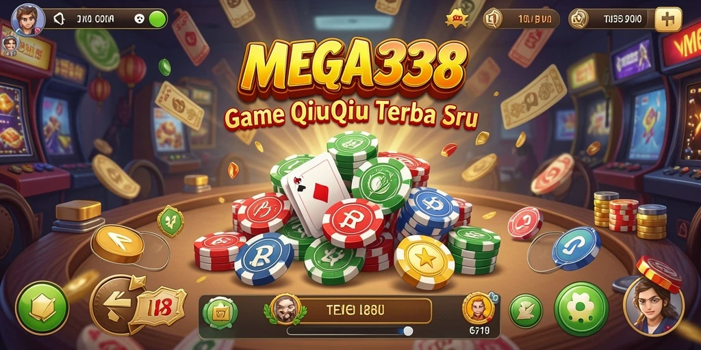 Tampilan gameplay QiuQiu yang mendebarkan di MEGA338.