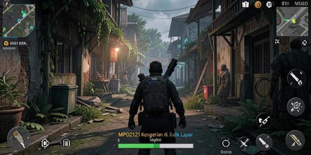 Screenshot menampilkan gameplay menakutkan dari MPO2121.