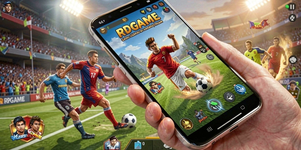 Tampilan menarik dari gameplay RPGAME yang penuh aksi.