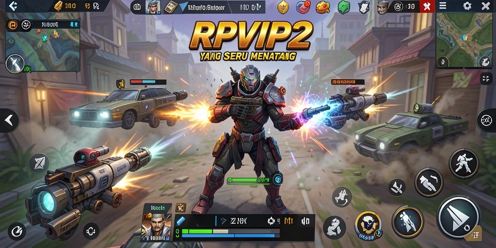 Tampilan gameplay SLG RPVIP2 dengan strategi mendalam.