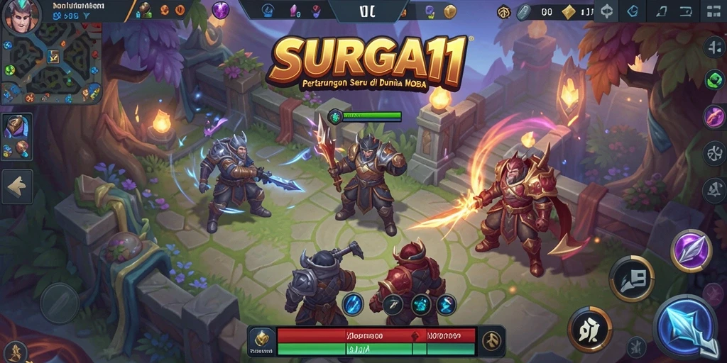 Gameplay seru dan strategi di dalam SURGA11.