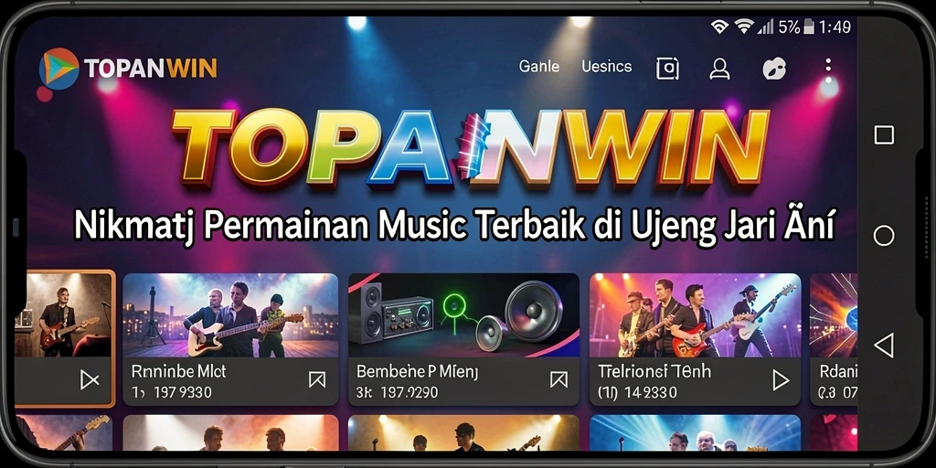 Gameplay seru dengan berbagai alat musik virtual yang interaktif.